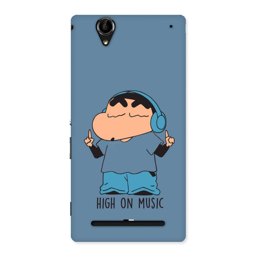 High On Music Back Case for Xperia T2