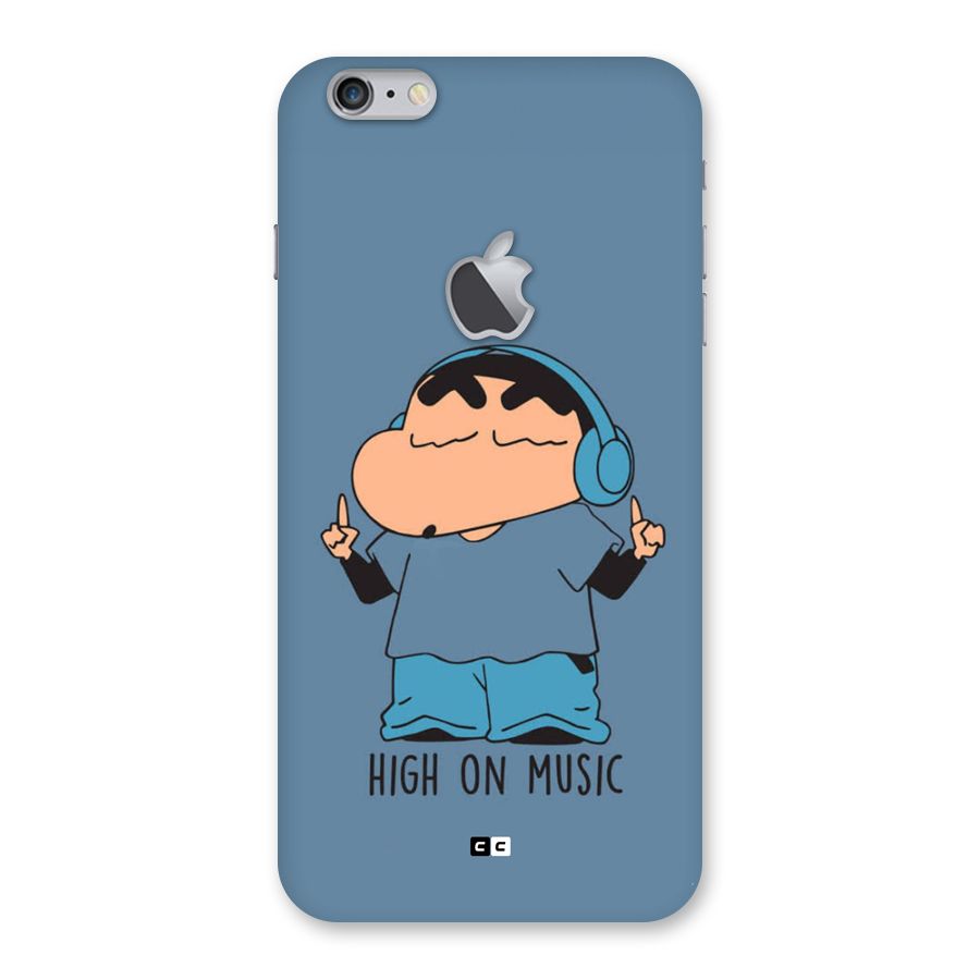 High On Music Back Case for iPhone 6 Plus 6S Plus Logo Cut