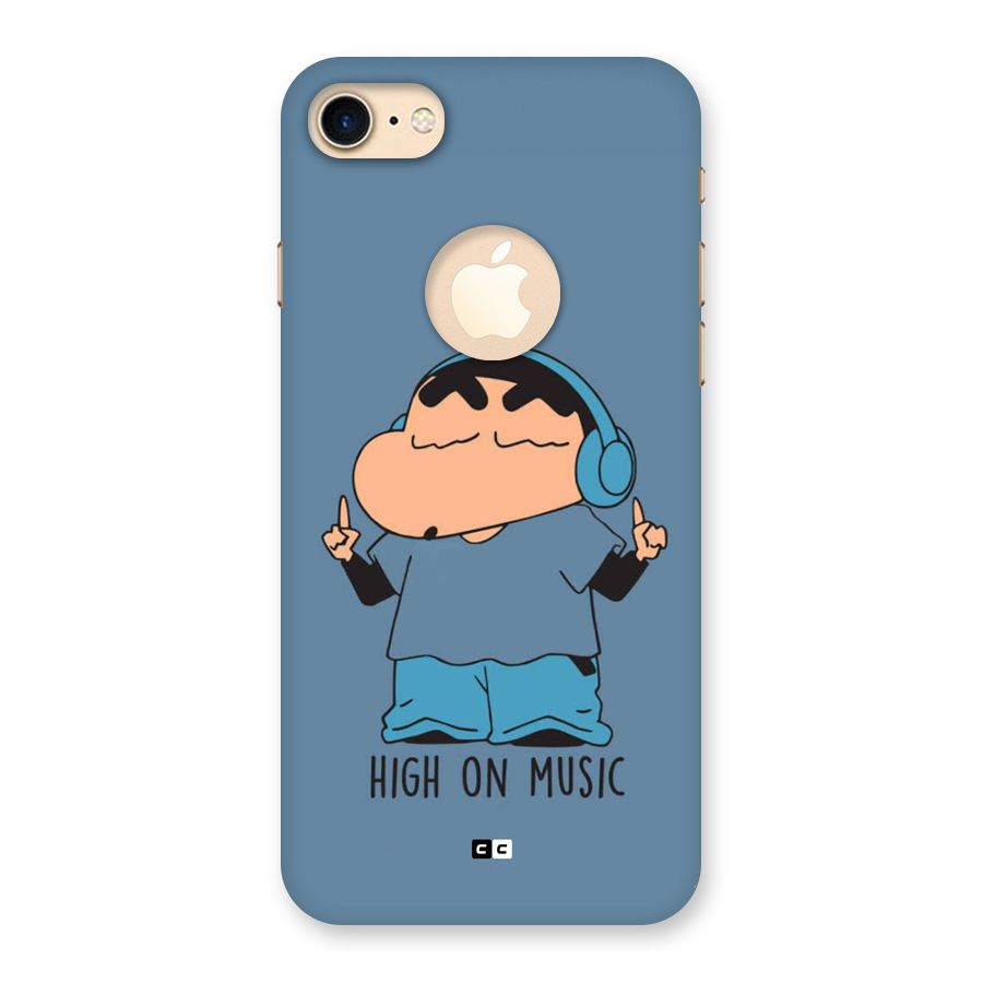 High On Music Back Case for iPhone 7 Logo Cut