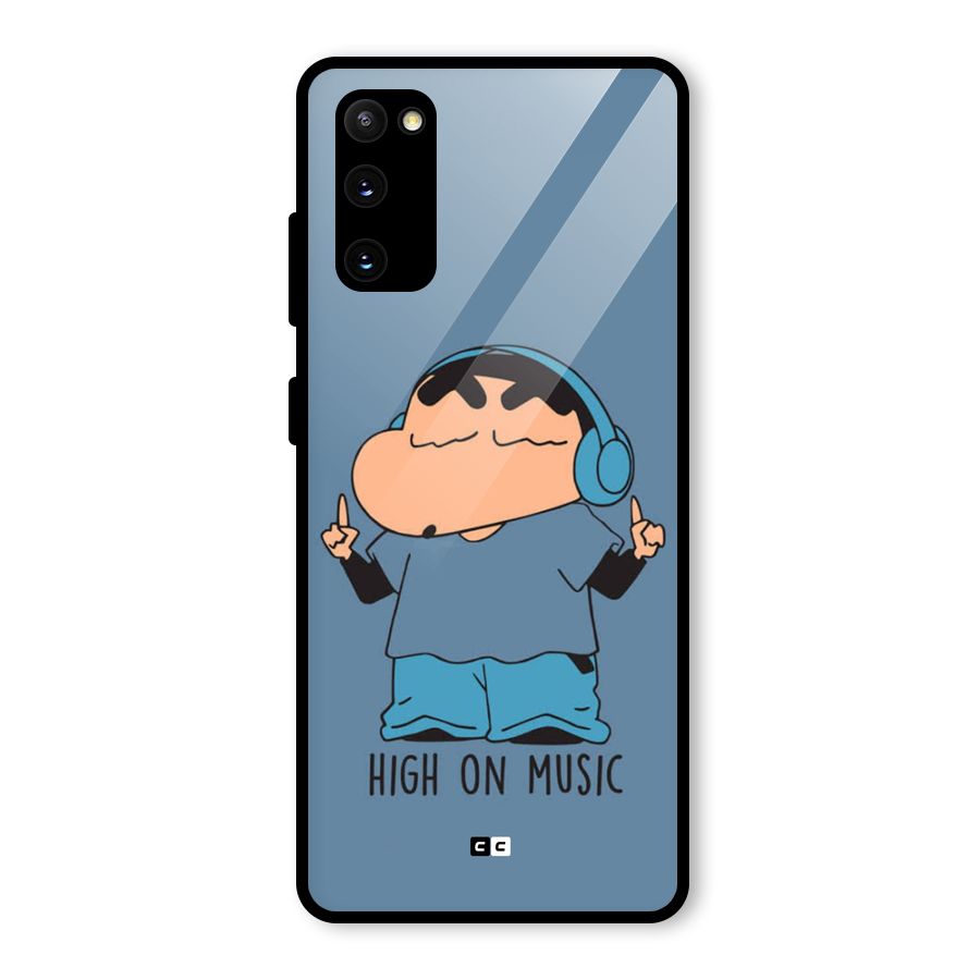 High On Music Glass Back Case for Galaxy S20 FE