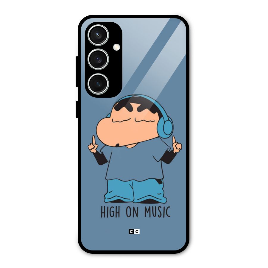 High On Music Glass Back Case for Galaxy S23 FE