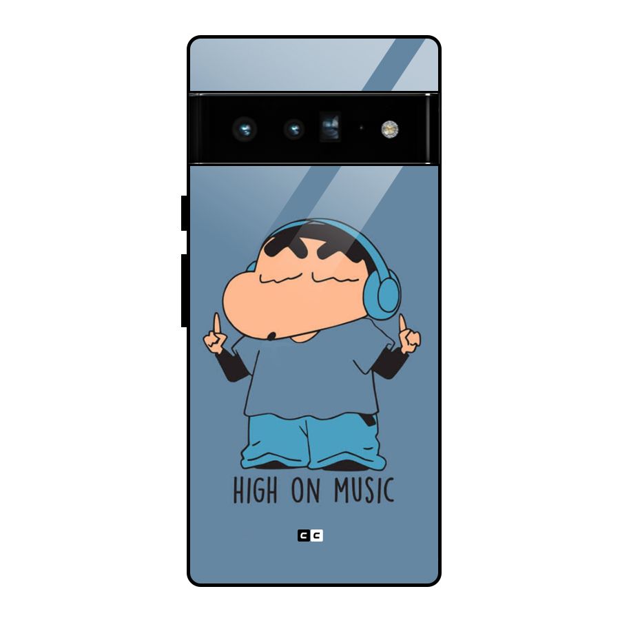 High On Music Glass Back Case for Google Pixel 6 Pro