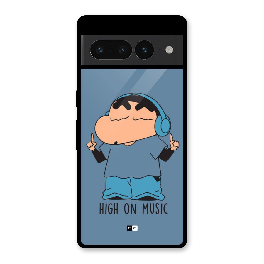 High On Music Glass Back Case for Google Pixel 7 Pro