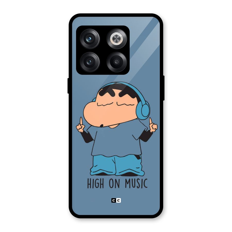 High On Music Glass Back Case for OnePlus 10T