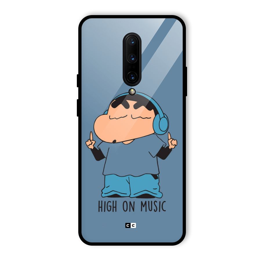 High On Music Glass Back Case for OnePlus 7 Pro