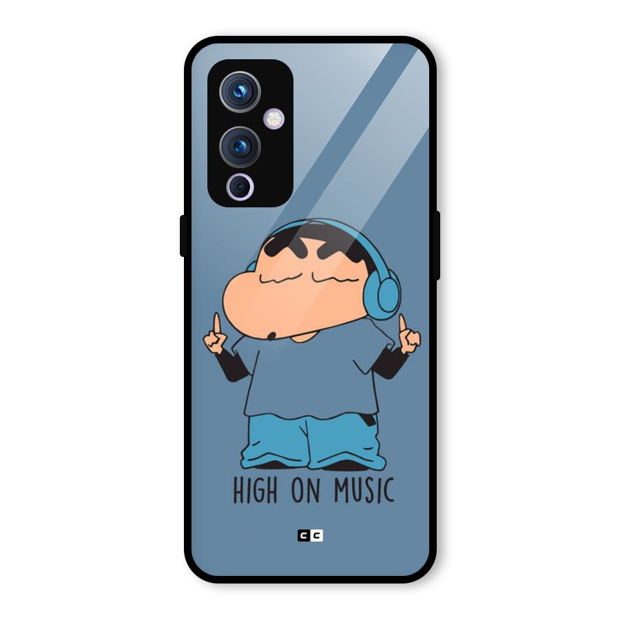 High On Music Glass Back Case for OnePlus 9