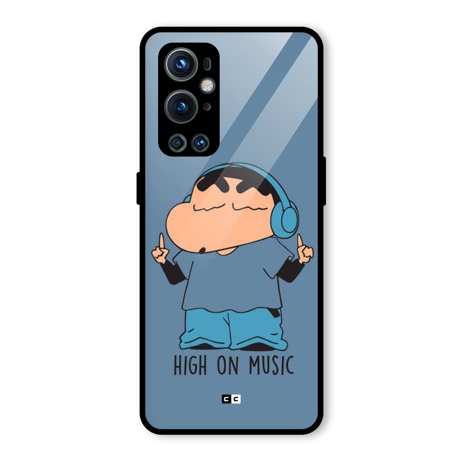 High On Music Glass Back Case for OnePlus 9 Pro