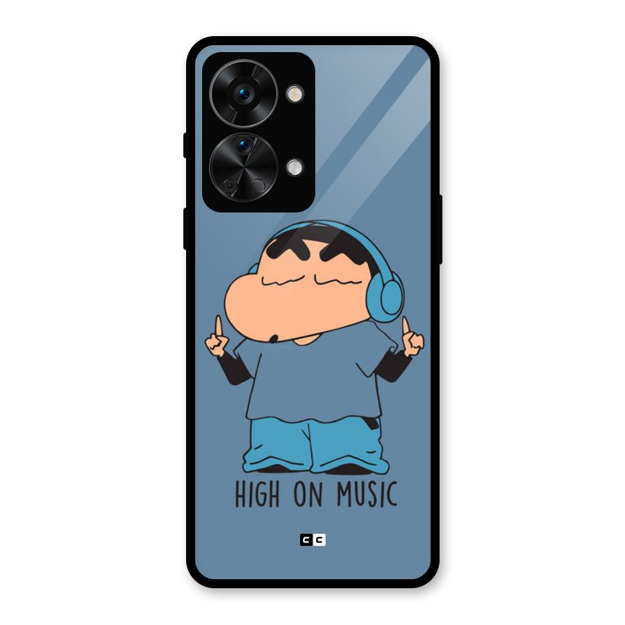 High On Music Glass Back Case for OnePlus Nord 2T