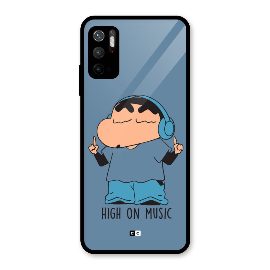 High On Music Glass Back Case for Poco M3 Pro 5G