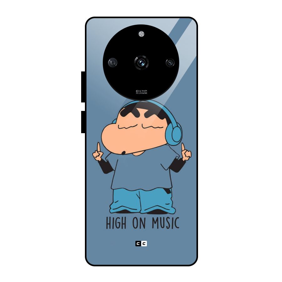 High On Music Glass Back Case for Realme Narzo 60 5G
