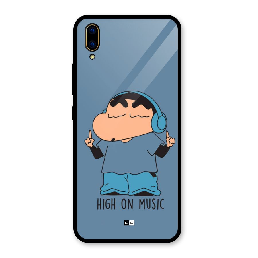 High On Music Glass Back Case for Vivo V11 Pro