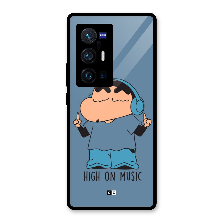 High On Music Glass Back Case for Vivo X70 Pro Plus