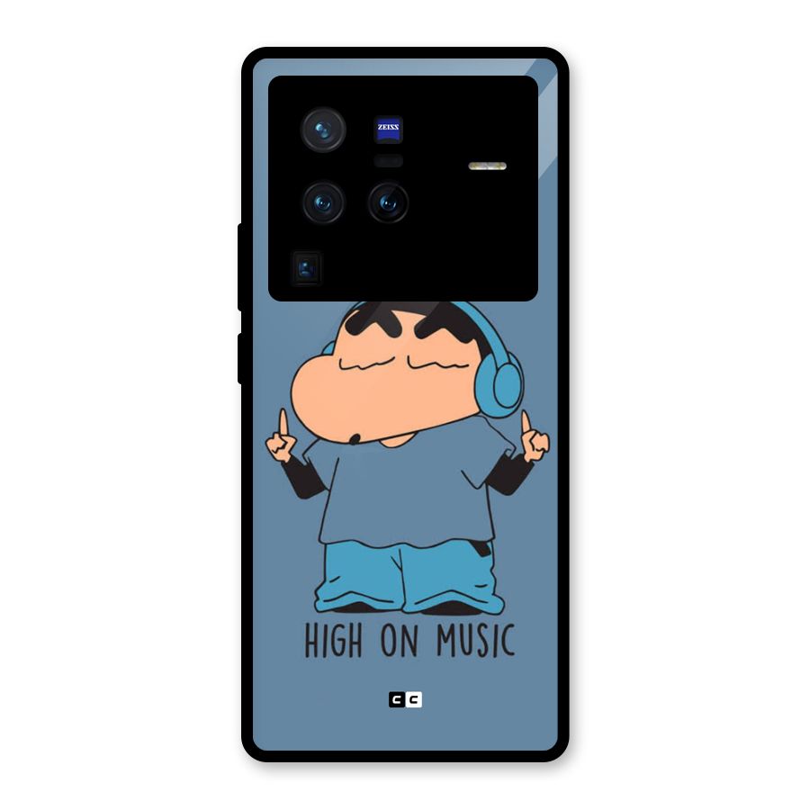High On Music Glass Back Case for Vivo X80 Pro