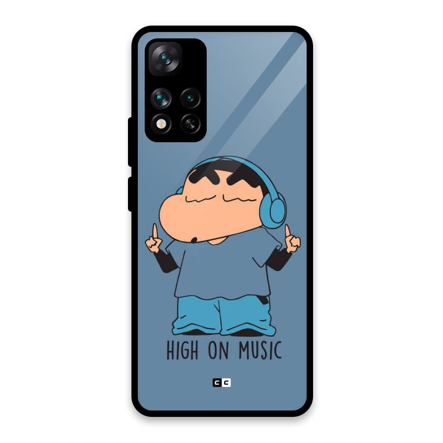High On Music Glass Back Case for Xiaomi 11i HyperCharge 5G