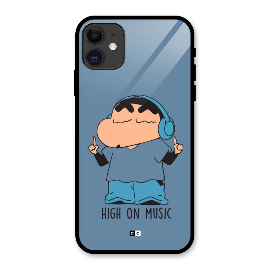 High On Music Glass Back Case for iPhone 11