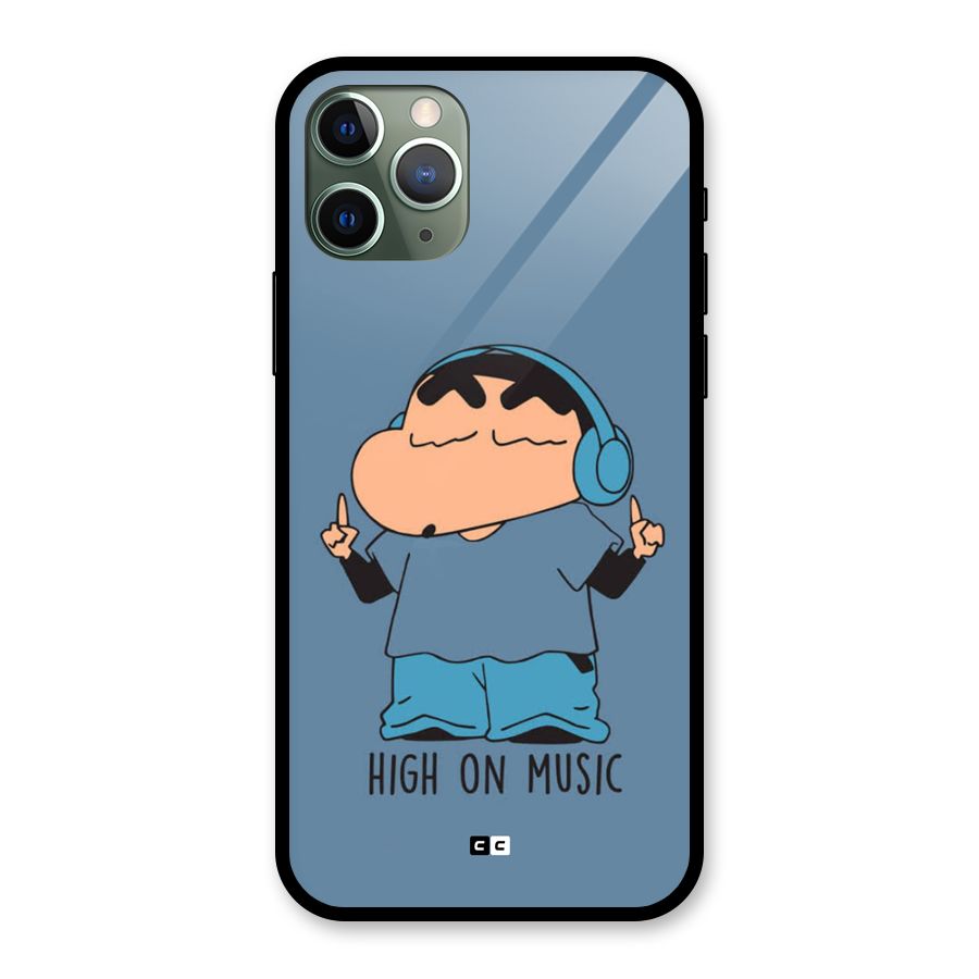 High On Music Glass Back Case for iPhone 11 Pro