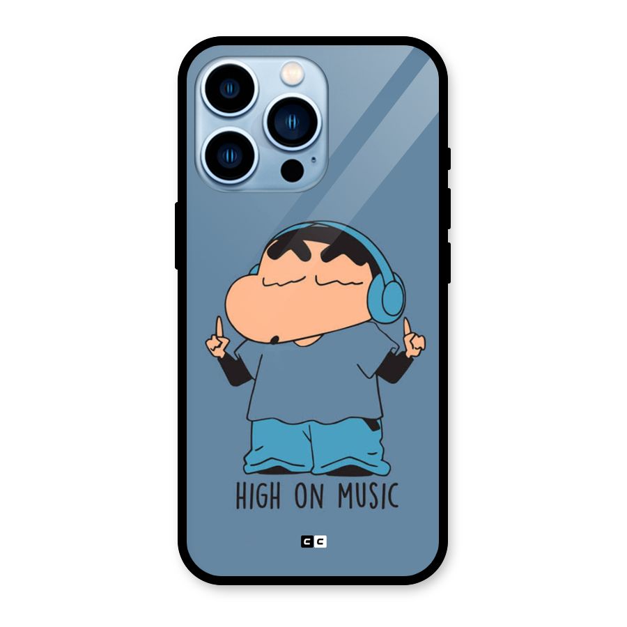 High On Music Glass Back Case for iPhone 13 Pro