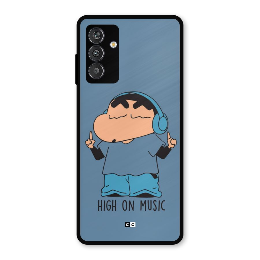 High On Music Metal Back Case for Galaxy F13