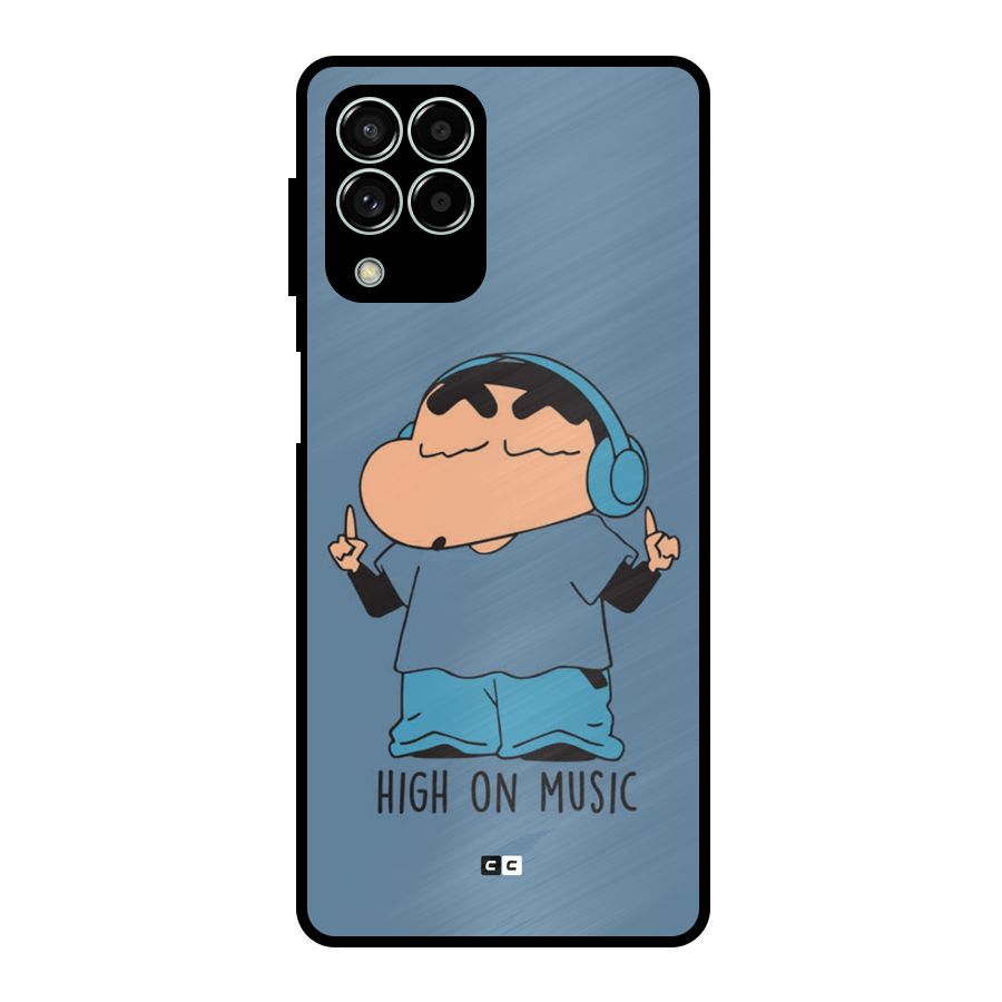 High On Music Metal Back Case for Galaxy M33
