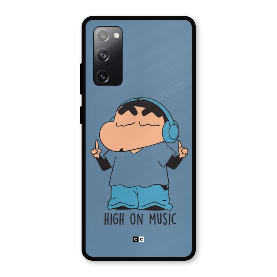 High On Music Metal Back Case for Galaxy S20 FE 5G