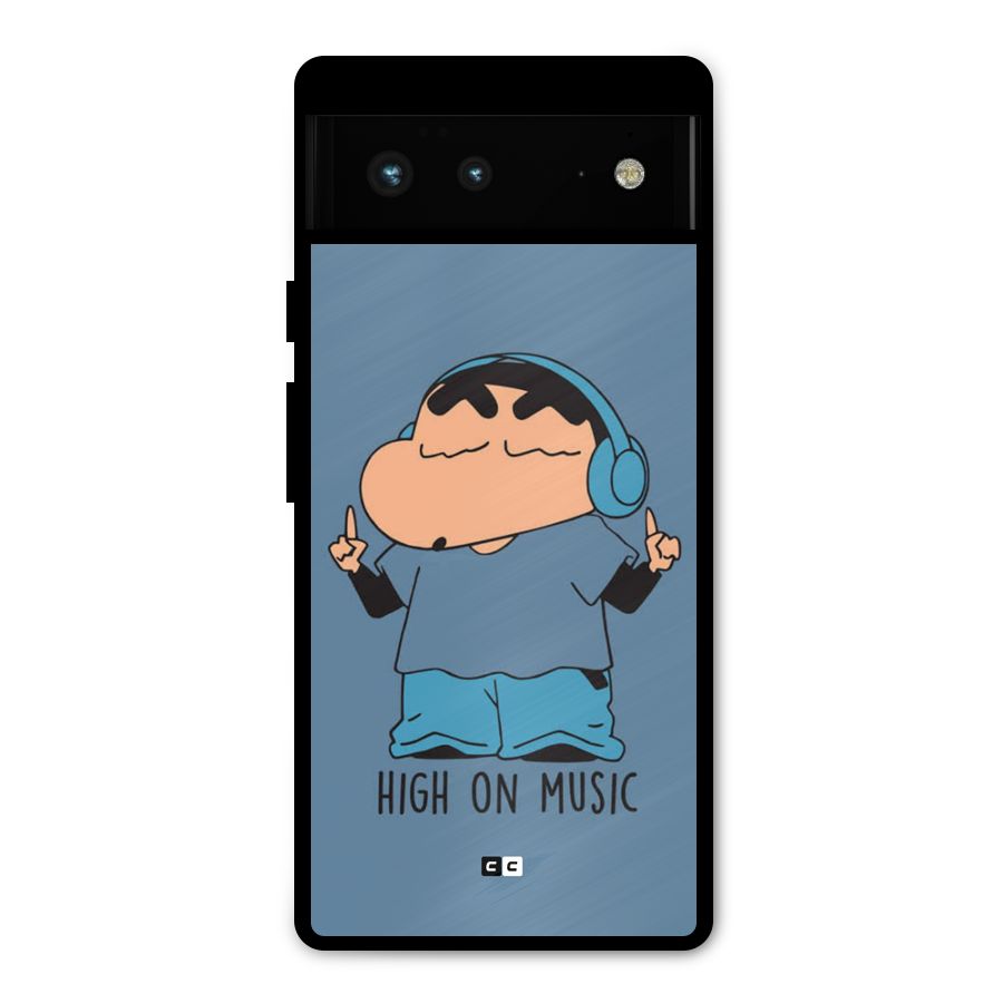 High On Music Metal Back Case for Google Pixel 6