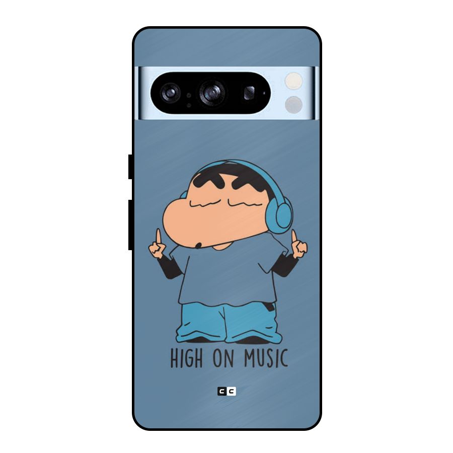 High On Music Metal Back Case for Google Pixel 8 Pro