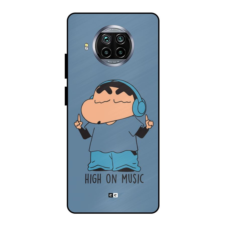 High On Music Metal Back Case for Mi 10i