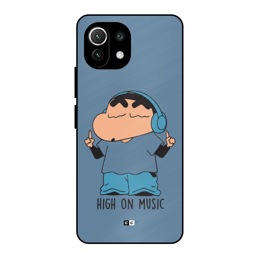 High On Music Metal Back Case for Mi 11 Lite NE 5G