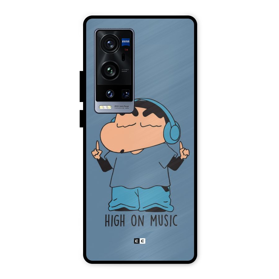 High On Music Metal Back Case for Vivo X60 Pro Plus