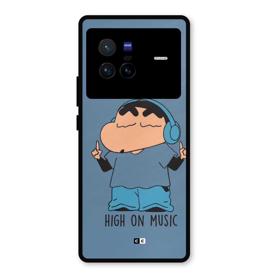 High On Music Metal Back Case for Vivo X80