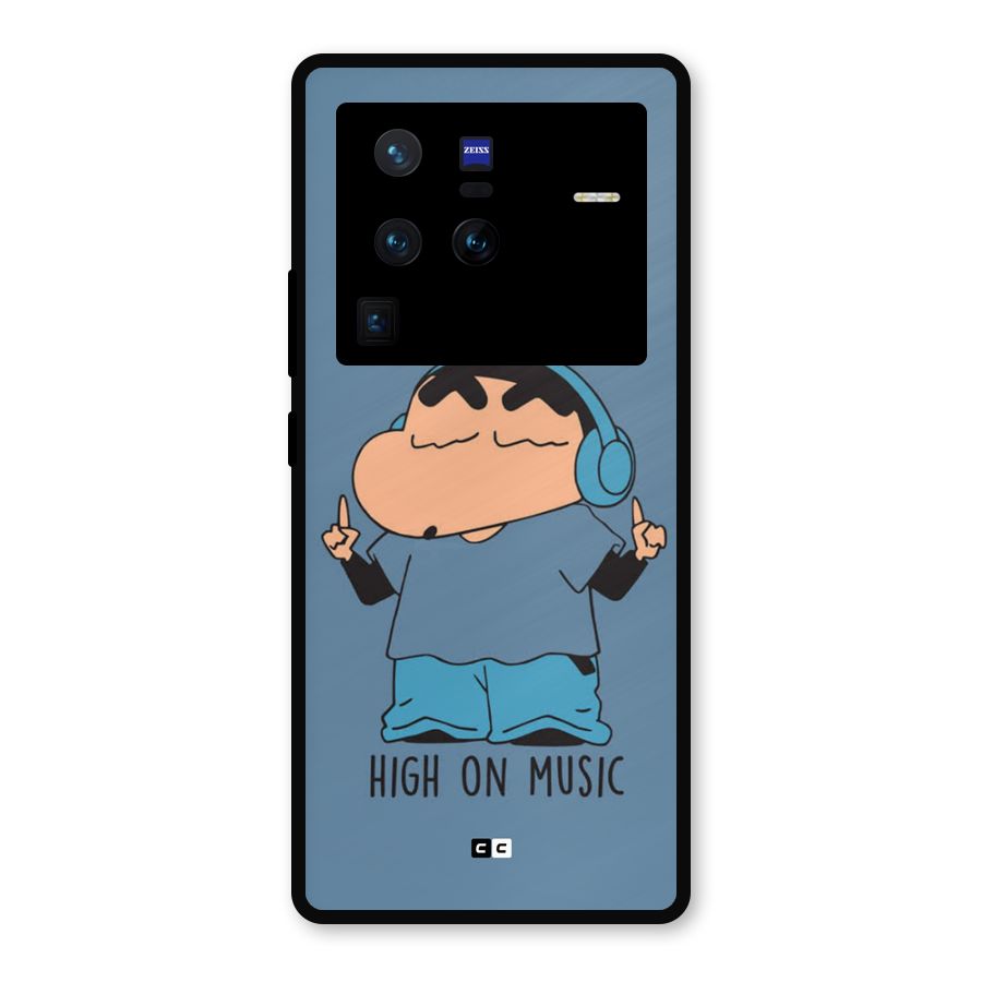 High On Music Metal Back Case for Vivo X80 Pro