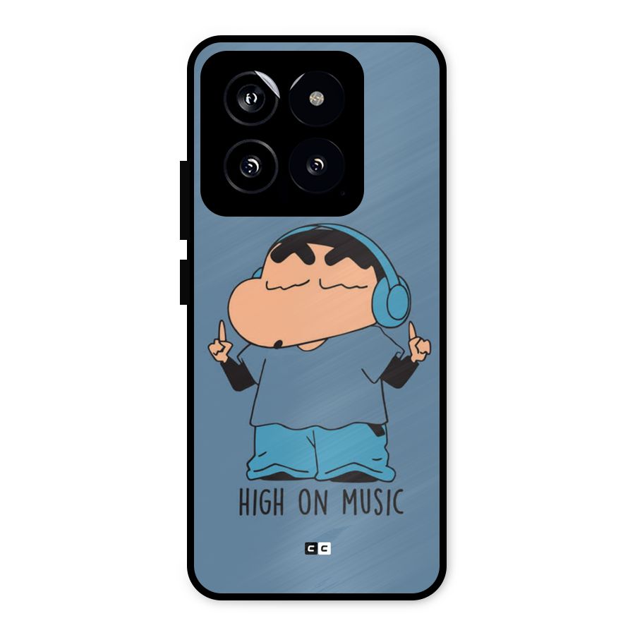 High On Music Metal Back Case for Xiaomi 14