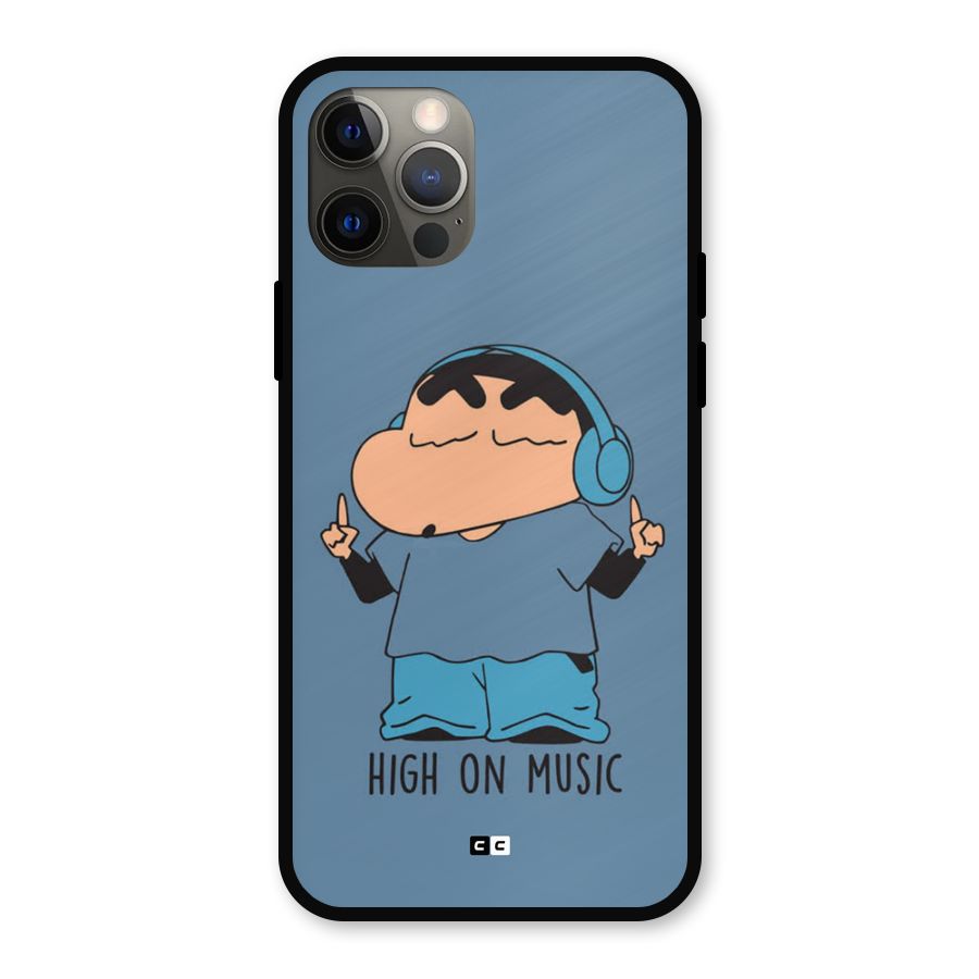 High On Music Metal Back Case for iPhone 12 Pro