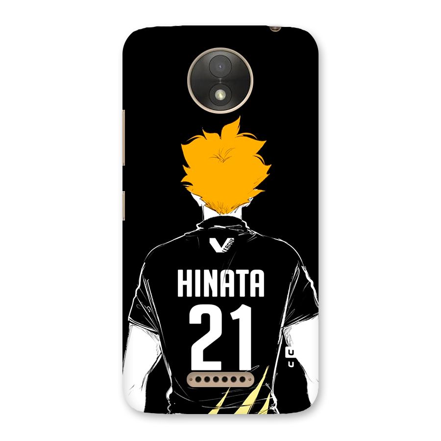 Hinata 21 Back Case for Moto C Plus