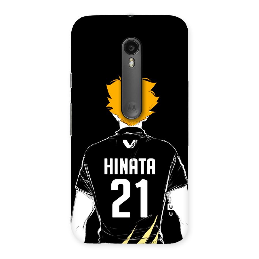 Hinata 21 Back Case for Moto G Turbo