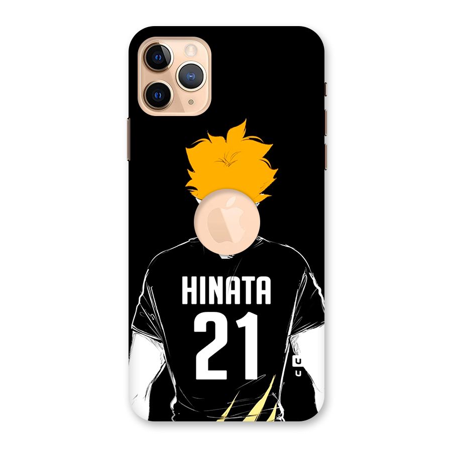 Hinata 21 Back Case for iPhone 11 Pro Max Logo Cut