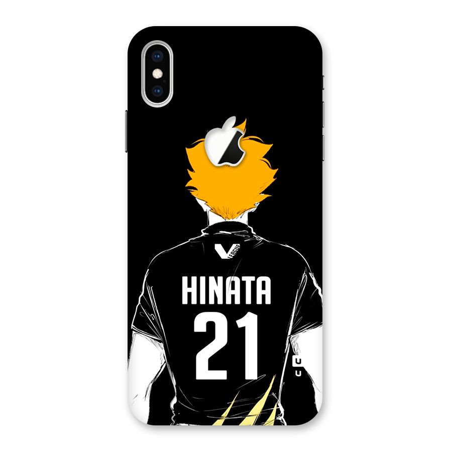Hinata 21 Back Case for iPhone XS Max Apple Cut