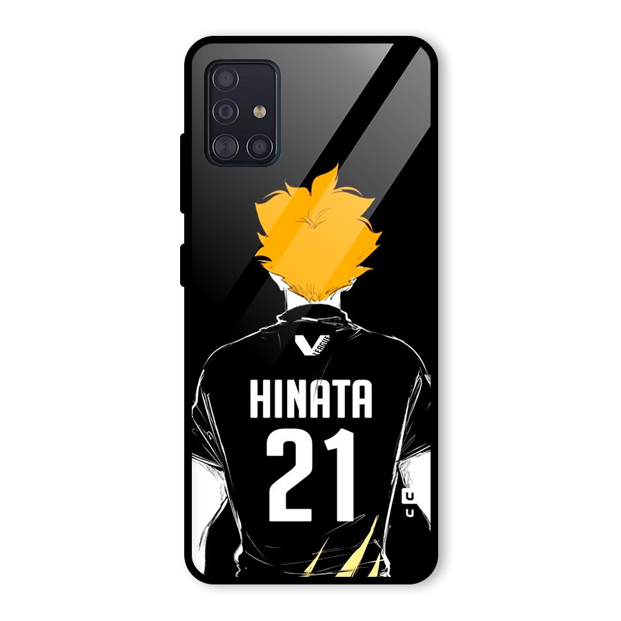 Hinata 21 Glass Back Case for Galaxy A51