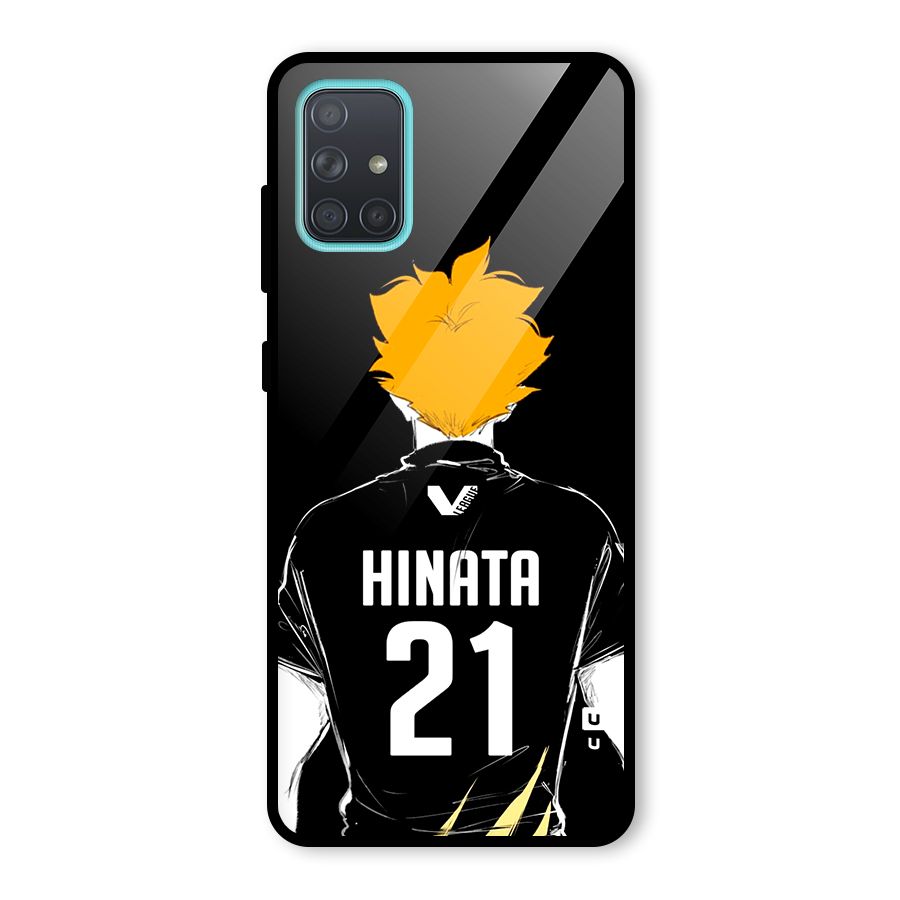 Hinata 21 Glass Back Case for Galaxy A71