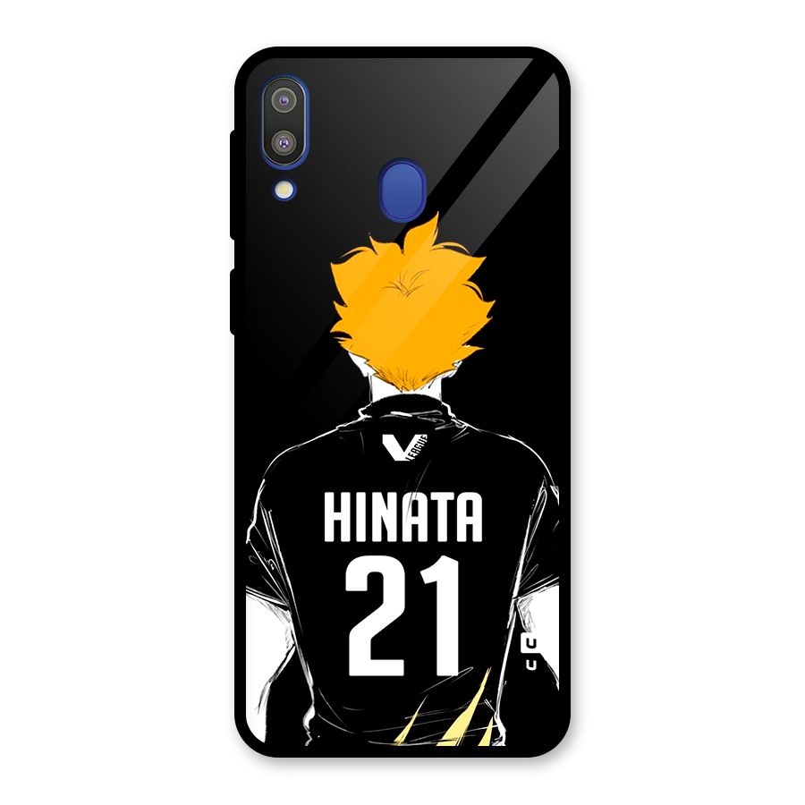 Hinata 21 Glass Back Case for Galaxy M20