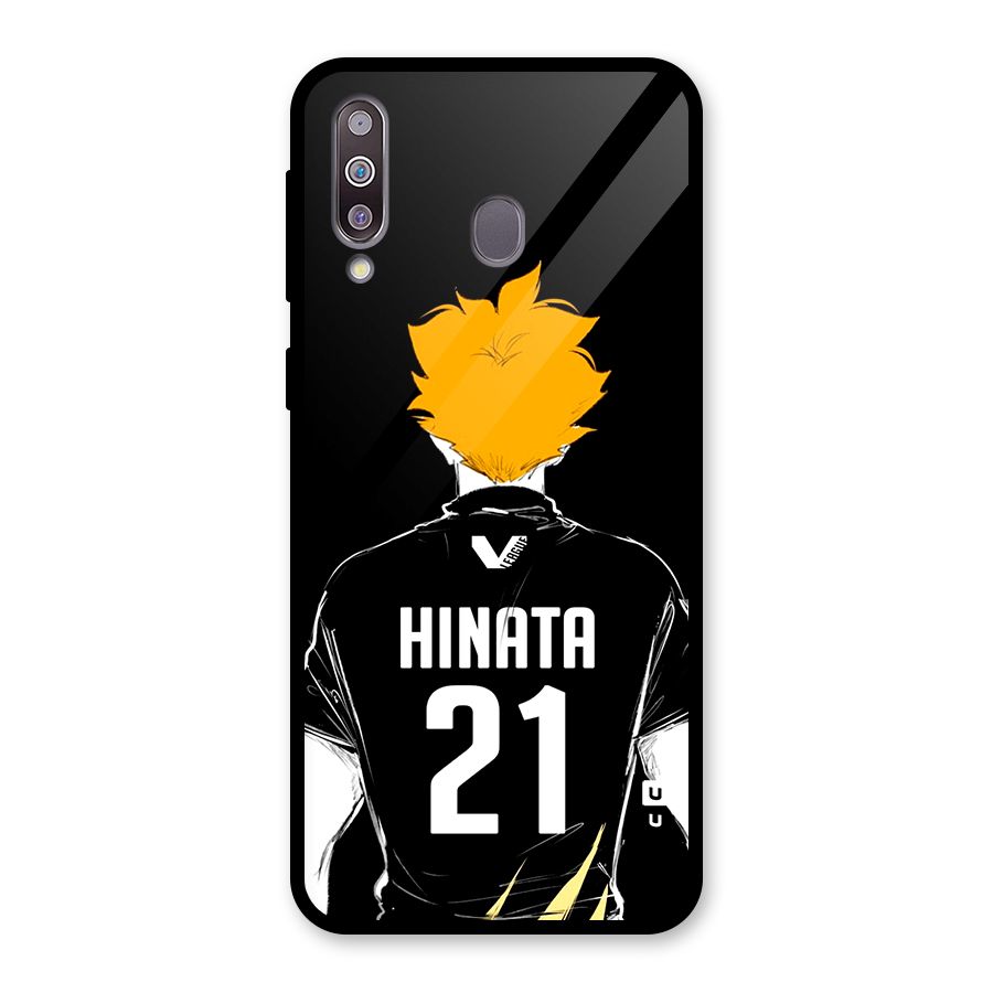 Hinata 21 Glass Back Case for Galaxy M30