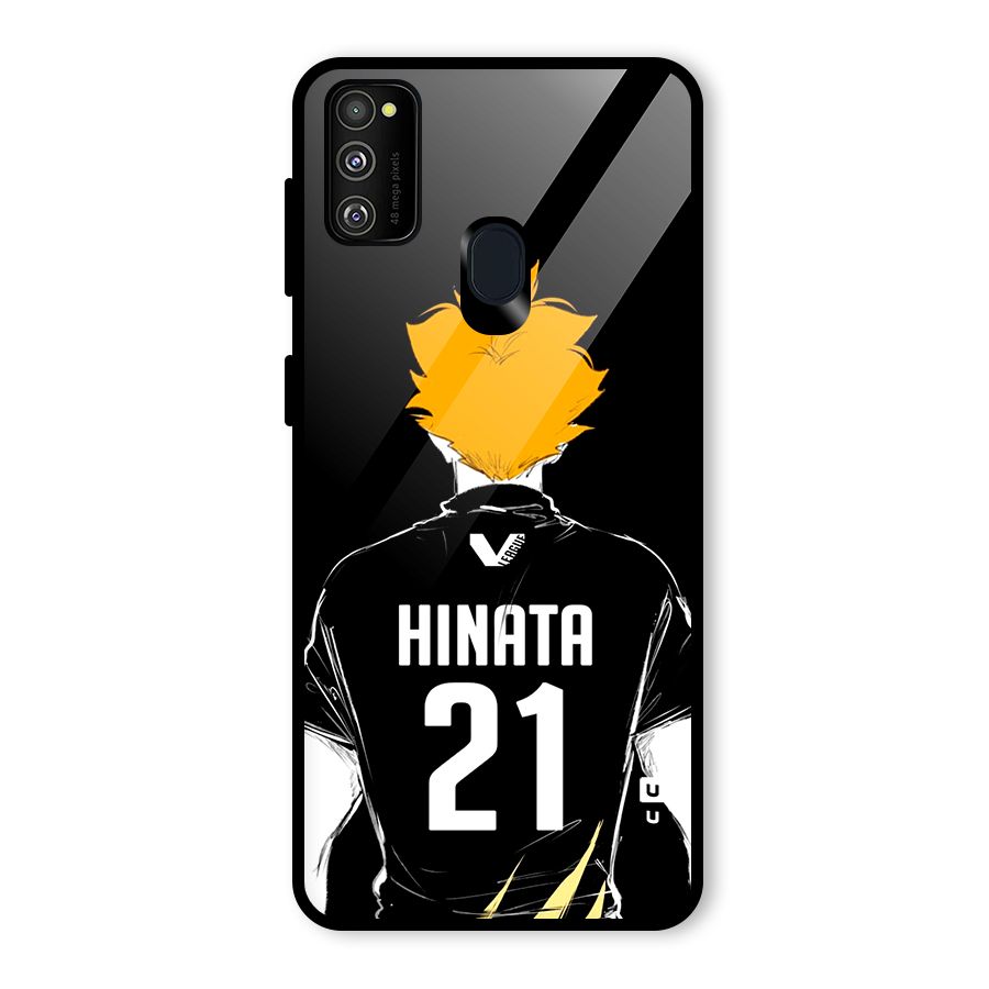 Hinata 21 Glass Back Case for Galaxy M30s