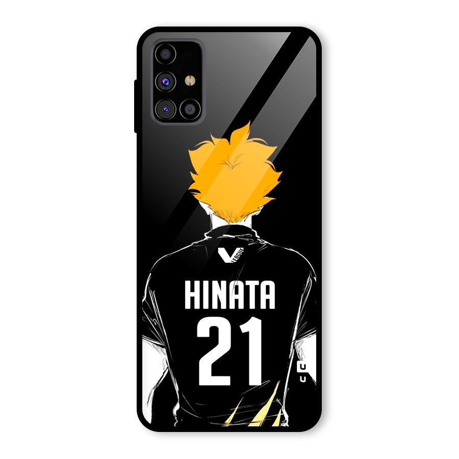 Hinata 21 Glass Back Case for Galaxy M31s