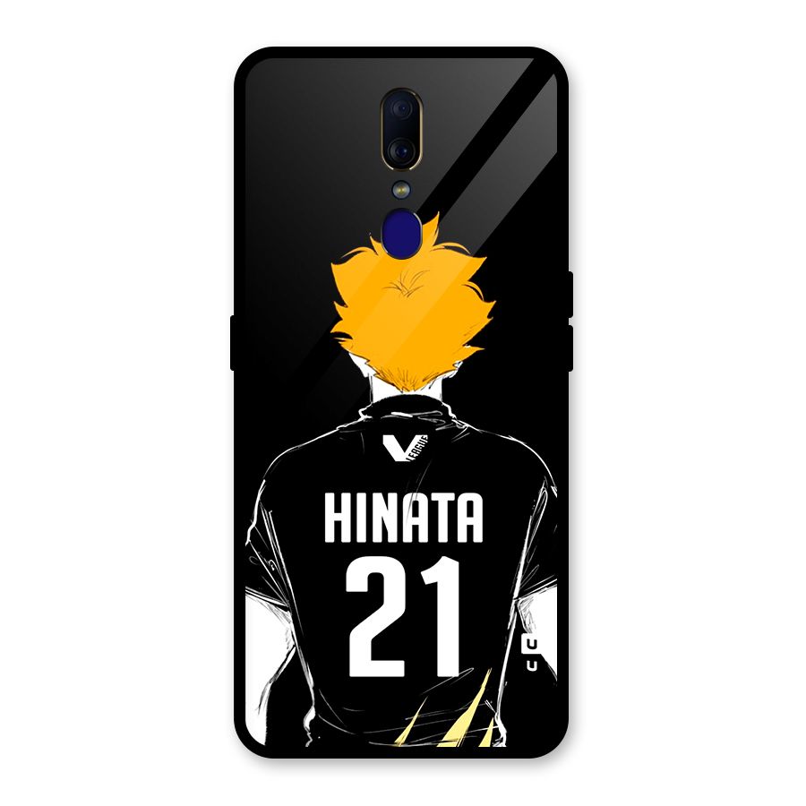 Hinata 21 Glass Back Case for Oppo F11