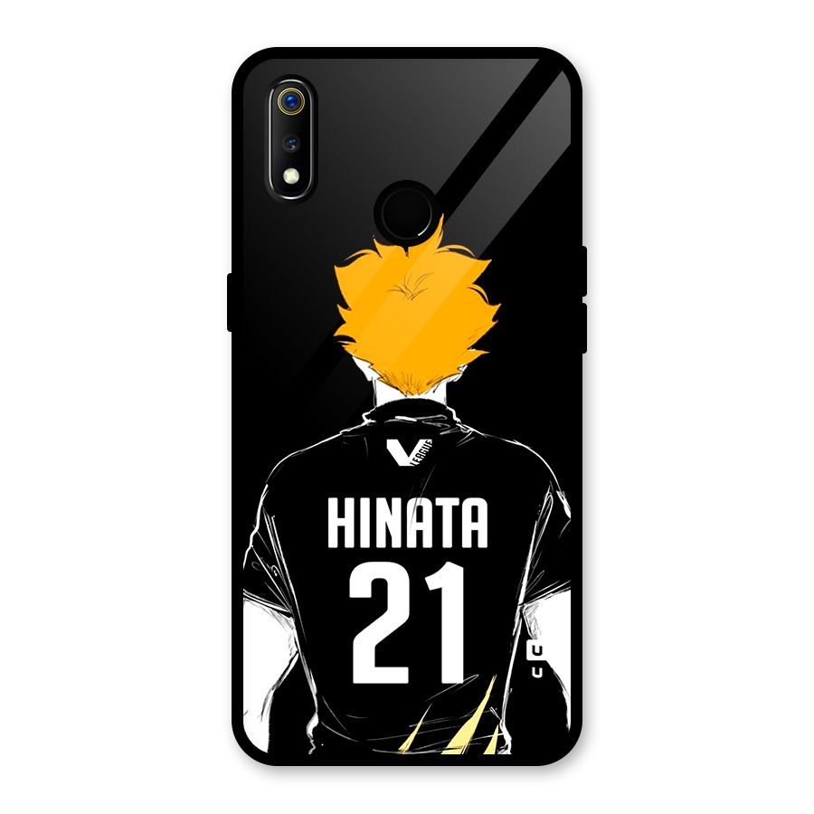 Hinata 21 Glass Back Case for Realme 3i
