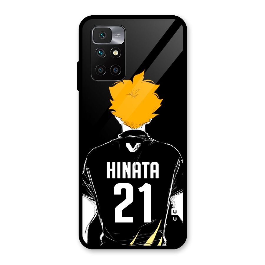 Hinata 21 Glass Back Case for Redmi 10 Prime