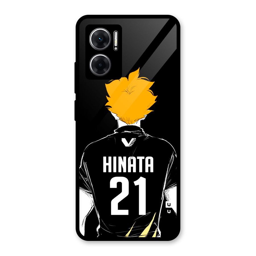 Hinata 21 Glass Back Case for Redmi 11 Prime 5G