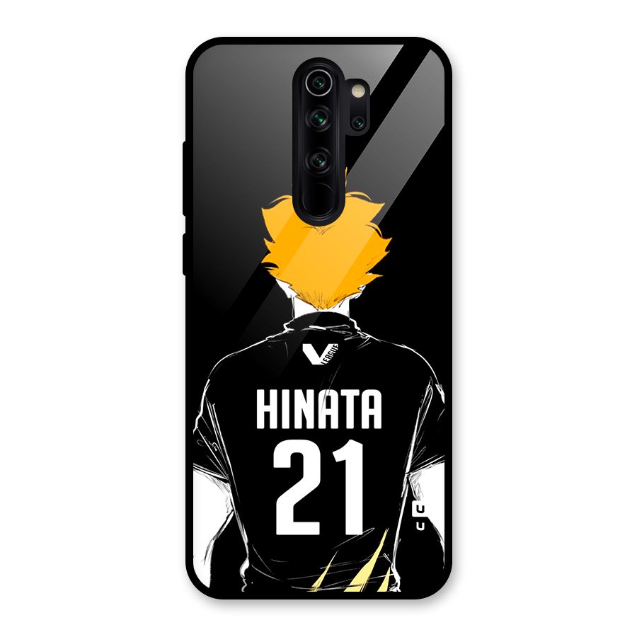Hinata 21 Glass Back Case for Redmi Note 8 Pro