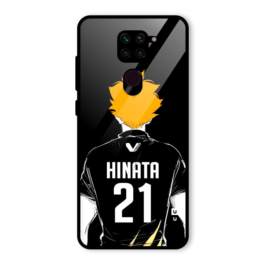 Hinata 21 Glass Back Case for Redmi Note 9