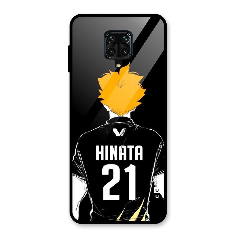 Hinata 21 Glass Back Case for Redmi Note 9 Pro
